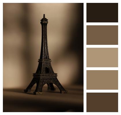 Paris Eiffel Tower Decor Image